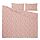 RODGERSIA - duvet cover and 2 pillowcases, pink/white, 240x220/50x80 cm | IKEA Indonesia - PE931402_S1