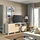 BESTÅ TV bench with doors and drawers