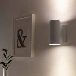 NYMÅNE - Wall up/downlighter, wired-in, white