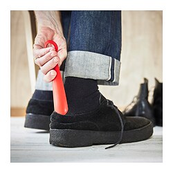 SNÖSKYFFEL - Sendok sepatu, merah terang, 18 cm