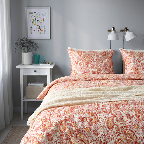 RODGERSIA duvet cover and 2 pillowcases