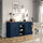 SKRUVBY - kombinasi penyimpanan, hitam-biru, 190x90 cm | IKEA Indonesia - PE931450_S1