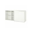 VIHALS - Kombinasi penyimpanan, putih, 190x47x90 cm