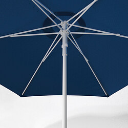 HÖGÖN - Parasol, dark blue, 270 cm