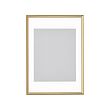SILVERHÖJDEN - Bingkai, warna emas, 50x70 cm