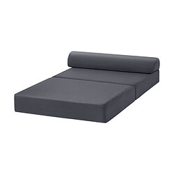 NYKIL - 2-seat sofa-bed, dark grey