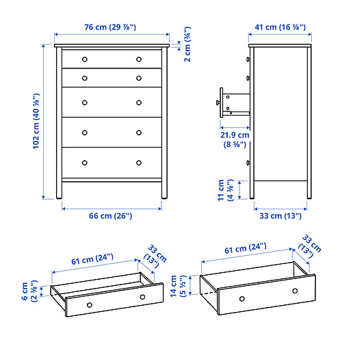 KILBERGET Measurement Illustration