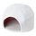 LURVIG - rumah kucing, igloo, abu-abu muda/merah muda | IKEA Indonesia - PE759676_S1