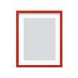 RÖDALM - Frame, red, 40x50 cm