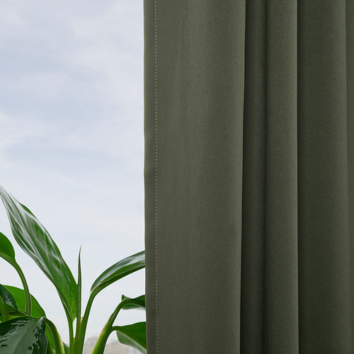 MAJGULL block-out curtains, 1 pair