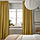 MAJGULL - room darkening curtains, 1 pair, beige-yellow, 145x250 cm | IKEA Indonesia - PE931584_S1