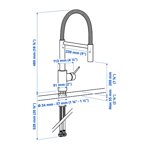 SALLSJÖN Measurement Illustration