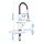 MAJSJÖN kitchen mixer tap pull down w spray
