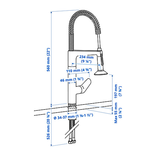 MAJSJÖN Measurement Illustration