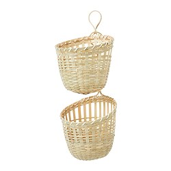 TOLKNING laundry basket, handmade Willow, 40 l