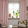 SANELA - curtains, 1 pair, pale pink, 140x250 cm | IKEA Indonesia - PE931630_S1