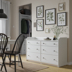 HAUGA chest of 6 drawers