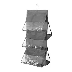 SKUBB - Pengaturan tas gantung, abu-abu tua, 39x93 cm
