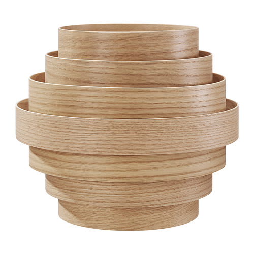 DYKARKLOCKA pendant lamp shade