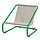 ÖNNESTAD - armchair frame, green | IKEA Indonesia - PE931685_S1