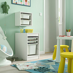 TROFAST - Wall storage, white/white, 34x21x30 cm