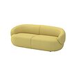 LILLESÄTER - 3-seat sofa, Gunnared bright green-yellow | IKEA Indonesia - E1000159_S2