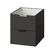 NORDLI - modular chest of 2 drawers, anthracite, 40x45 cm | IKEA Indonesia - PE961700_S2