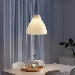 MELODI - Lampu gantung, putih, 38 cm