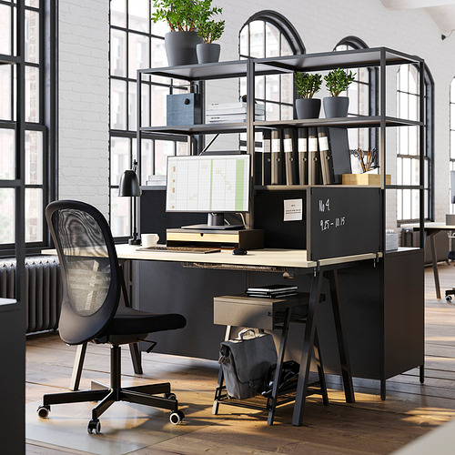 TROTTEN kabinet dengan pintu geser