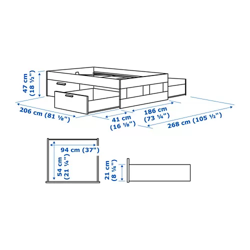 BRIMNES Measurement Illustration