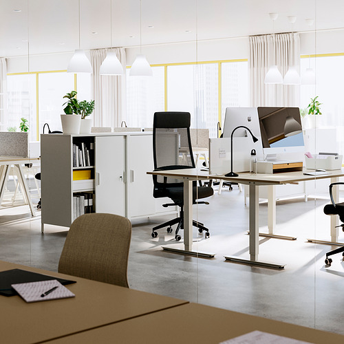 TROTTEN kabinet dengan pintu geser