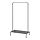 BRUKSVARA - clothes rack, anthracite, 78x147 cm | IKEA Indonesia - PE896392_S1