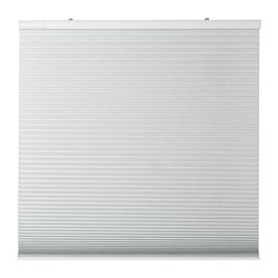 TREDANSEN - Block-out cellular blind, smart wireless/battery-operated white, 100x195 cm