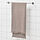 VALLASÅN - bath towel, light grey/brown, 70x140 cm | IKEA Indonesia - PE815200_S1