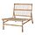 TVARÖ - seat sec for modular sofa, outdoor, brown | IKEA Indonesia - PE896478_S1