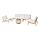 TVARÖ/FRÖSÖN - set 5 tempat duduk, luar ruang, krem | IKEA Indonesia - PE896490_S1