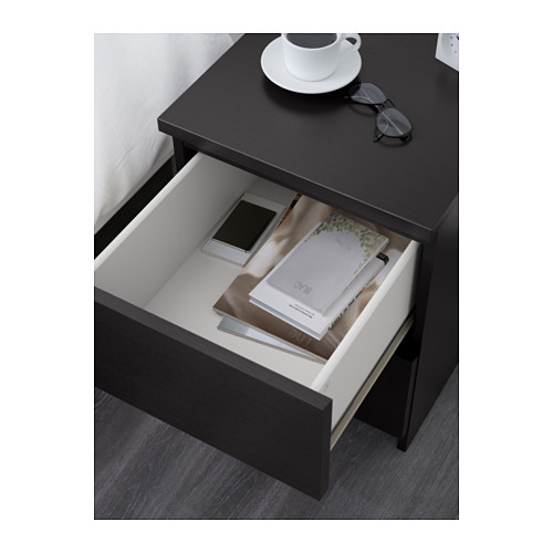 MALM perabot kamar tidur, set isi 4
