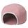 LURVIG - rumah kucing, igloo, abu-abu muda/merah muda | IKEA Indonesia - PE760499_S1