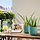 GRADVIS - plant pot, in/outdoor blue-turquoise, 12 cm | IKEA Indonesia - PE931806_S1