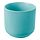 GRADVIS - plant pot, in/outdoor blue-turquoise, 12 cm | IKEA Indonesia - PE931807_S1