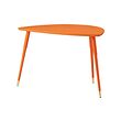 LÖVBACKEN - Side table, orange, 77x39 cm