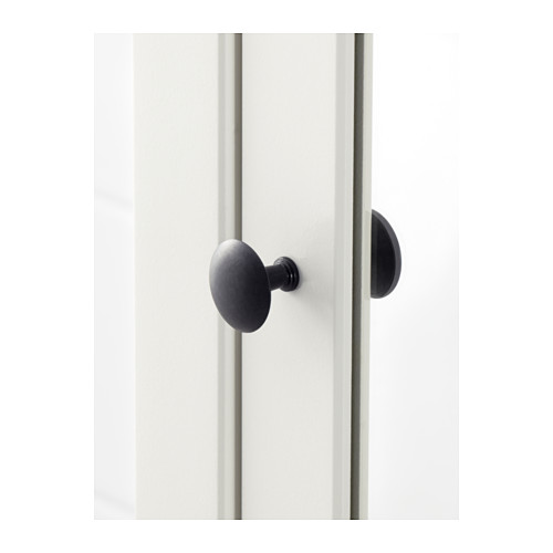 HEMNES kabinet tinggi dengan pintu cermin