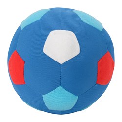 SPARKA - Soft toy, football mini/blue red