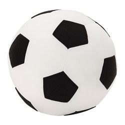 SPARKA - Boneka, sepak bola/hitam putih