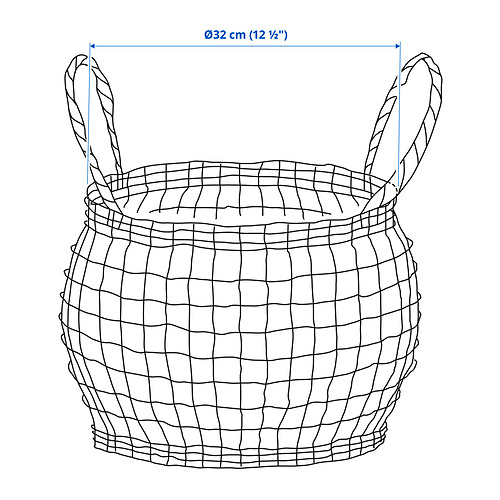 HÖKRUBBA Measurement Illustration