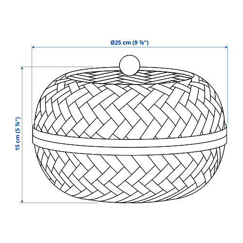 HÖKRUBBA Measurement Illustration