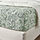 RODGERSIA - fitted sheet, green/white, 90x200 cm | IKEA Indonesia - PE931898_S1