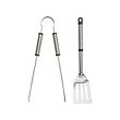 GRILLTIDER - 2-piece barbecue tools set, stainless steel