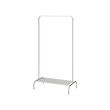 BRUKSVARA - Clothes rack, white, 78x147 cm