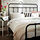 BANDKNIPPE duvet cover and 2 pillowcases